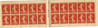 135C2-2 - Philatelie - carnet de timbres de France de collection
