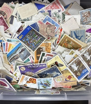 1KILOTPLAVES, Philatélie 50, 1 kilo de timbres lavés Tous Pays