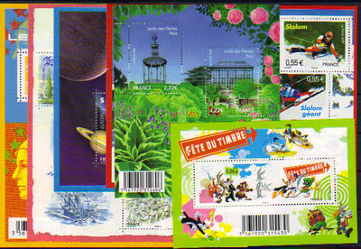 2009-2 - Philatelie - année complète de timbres de France