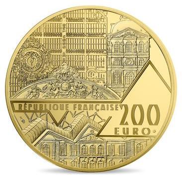 200 € Vénus de Milo - Philatelie - pièce de monnaie Monnaie de Paris - chefs d'oeuvre des musées