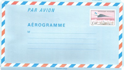 AER1012 - Philatélie - Aérogrammes de France 1012