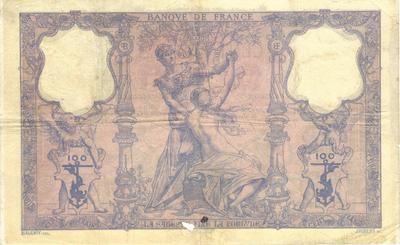 21-16-B-2 - Philatelie - billet de banque de France
