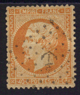 23 Obl Ancre - Philatelie - timbre de France Classique