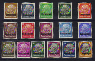 24-39 - Philatelie - timbres de collection d'Alsace Lorraine