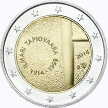 2 € Finlande 2014 - architecte - Philatelie - pièce de monnaie 2 € commémorative Finlande