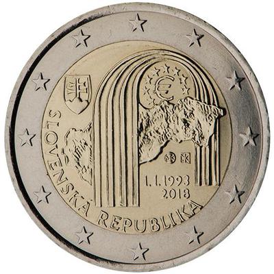 2 € Slovaquie 2018 - Philatelie - pièce 2 € commémorative Slovaquie 2018