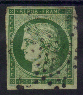 2 Obl - Philatelie - timbre de France Classique - timbre de France de collection
