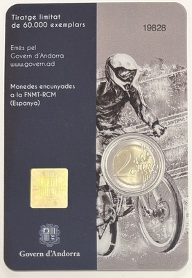 2€And2024-VTT - Philatélie 50 - Coincard 2€ VTT 2024