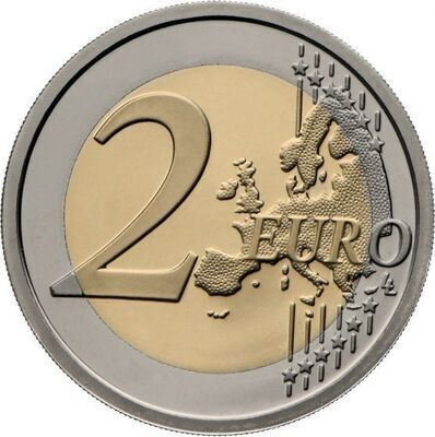 2€FC, Philatélie 50, Pièce 2 € Face commune