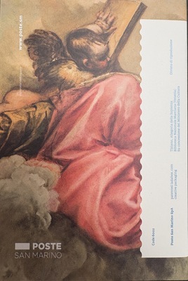 2€STMA2026TITIEN, philatelie 50, coincard saint marin 2026, titien, tiziano, 2€ commemorative