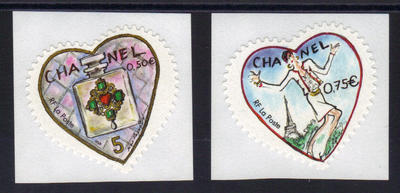 3632C-3633C - Philatelie - timbres de France autoadhésifs Channel