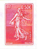 3619/36 -Philatélie 50 - timbre de France - timbre de collection Yvert et Tellier - Centenaire de la semeuse de Roty - 2003