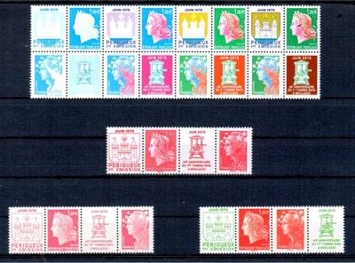 4459-4472 - Philatelie - timbres de France de collection