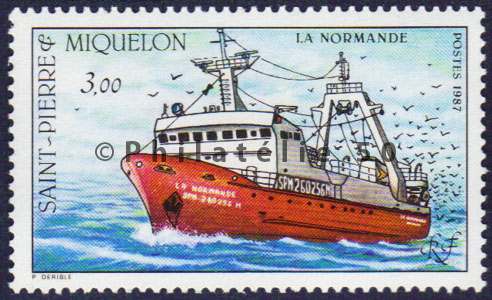 482 timbre de collection Philatélie 50 timbre de Saint-Pierre et Miquelon