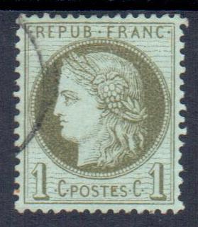 50 O - Philatelie - timbre de France Classique