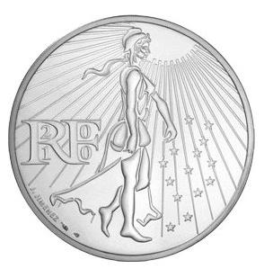 50 € argent Semeuse 2010 - Philatelie - pièce Monnaie de Paris en argent - Semeuse