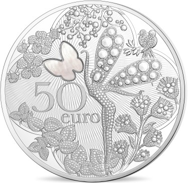 50 € argent Van Cleef - Philatelie - pièces de monnaie Monnaie de Paris - Excellence à la française