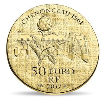 50 € Catherine De Medicis - Philatelie - pièce Monnaie de Paris - Femmes de France