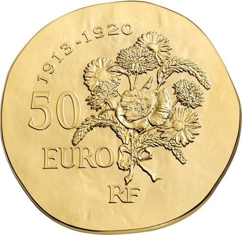 50 € R. Poincaré - 2 - Philatelie - pièce Monnaie de Paris De Clovis à la République