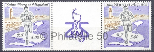 522A timbre de collection Saint-Pierre et Miquelon Philatélie 50 1990