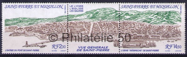 530 timbre de collection de Saint-Pierre et Miquelon 1990