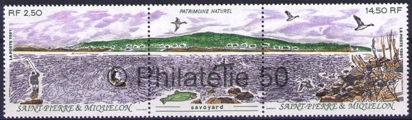 549A timbre de collection de Saint-Pierre et Miquelon 1991