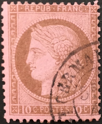 54obl - Philatelie - timbre de France Classique