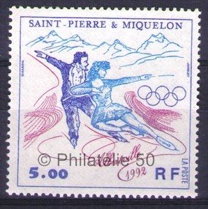 559 timbre de collection de Saint-Pierre et Miquelon 1992