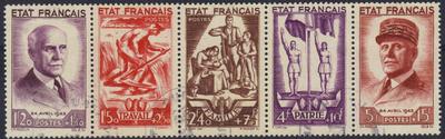 580A - Philatélie 50 - timbre de France oblitéré
