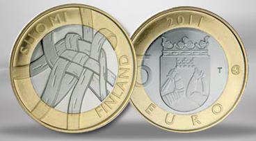 5 € Finlande 2011 - Philatélie 50 - pièce de monnaie commémorative 5 euros Finlande 2011 - pièce de monnaie de collection