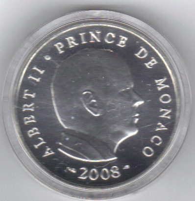 5 € Monaco 2008 - Philatelie - pièce de monnaie commémorative Monaco