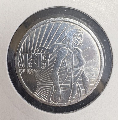 5€AG, Philatélie 50, Pièce de 5 euros Argent 2008, Semeuse