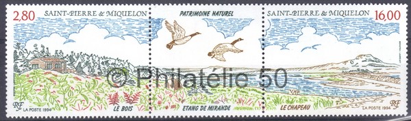 604A timbre de collection de Saint-Pierre et Miquelon Philatélie 50 1994