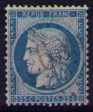 60 B - Philatélie 50 - timbre classique 3ème république