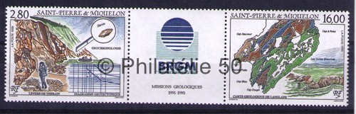 619A timbre de collection de Saint-Pierre et Miquelon Philatélie 50 1995