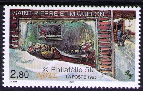 623 timbre de collection de Saint-Pierre et Miquelon Philatélie 50 1995