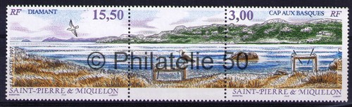 654A timbre de collection Saint-Pierre et Miquelet Philatélie 50 1997