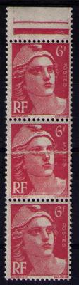 721 - Philatélie 50 - timbre de France avec variété N° Yvert et Tellier 721