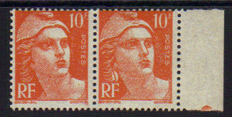722a - Philatelie - timbre de France avec variété