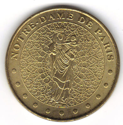 7504ND2-01 - Philatelie - médaille touristique Monnaie de Paris - jeton touristique