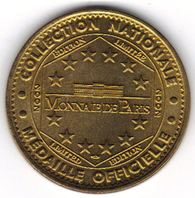 7507MA3-02-2 - Philatelie - médaille touristique Monnaie de Paris - jeton touristique