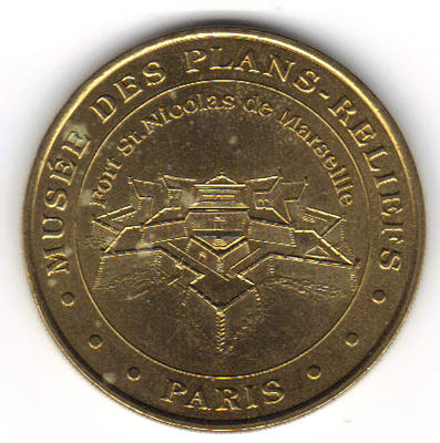 7507MPR1-00 - Philatelie - médaille touristique Monnaie de Paris - jeton touristique