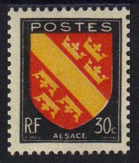 756 - Philatelie - timbre de France de collection avec variété