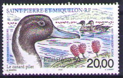 79 Philatélie 50 timbre de collection Yvert et Tellier timbre de Saint-Pierre et Miquelon poste aérienne