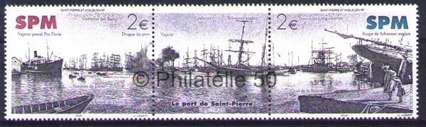 816-817 timbres de collection Yvert et Tellier timbres de Saint-Pierre et Miquelon  2004