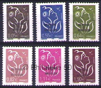 845-850 timbres de collection Yvert et Tellier timbres de Saint-Pierre et Miquelon  2005