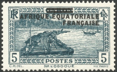 AEF20** - Philatélie 50 - Timbres d'AEF N°20 émis en 1936