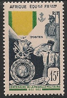AEF229 - Philatélie - Timbre d'afrique equatoriale française N° Yvert et Tellier 229 - Timbres de colonies françaises