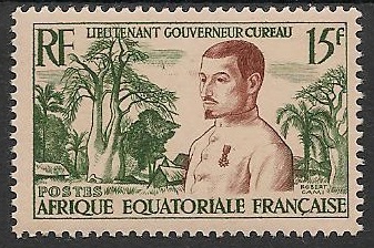 AEF230 - Philatélie - Timbre d'afrique equatoriale française N° Yvert et Tellier 230 - Timbres de colonies françaises