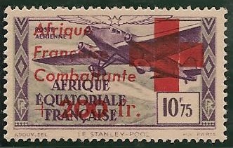 AEFPA29 - Philatélie - Timbre d'afrique equatoriale française N° Yvert et Tellier Poste Aérienne 29 - Timbres de colonies françaises